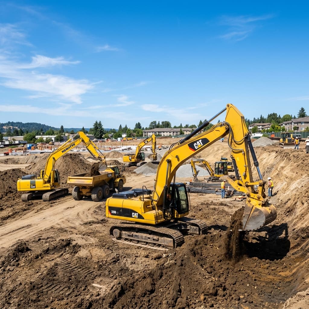 Site machinery